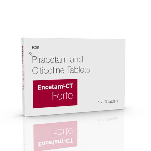 Encetam Ct Forte Strip Of 10 Tablets