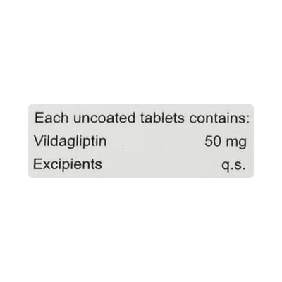 Vildader 50mg Strip Of 15 Tablets