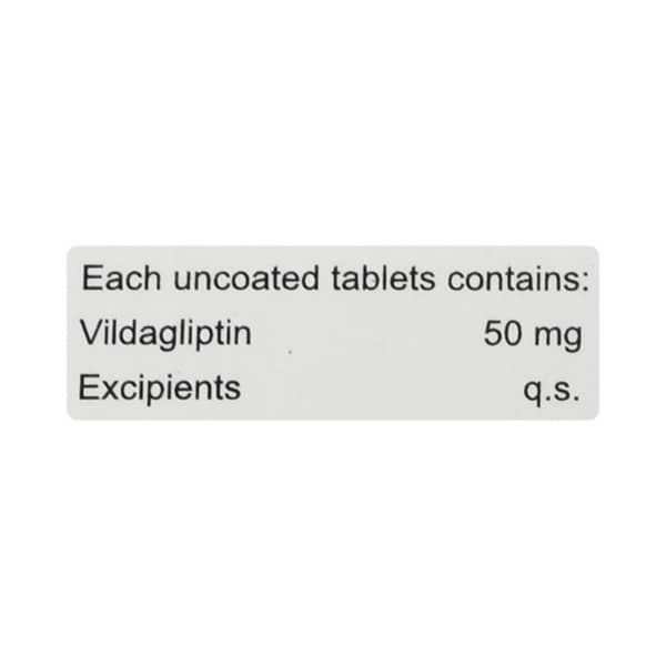 Vildader 50mg Strip Of 15 Tablets