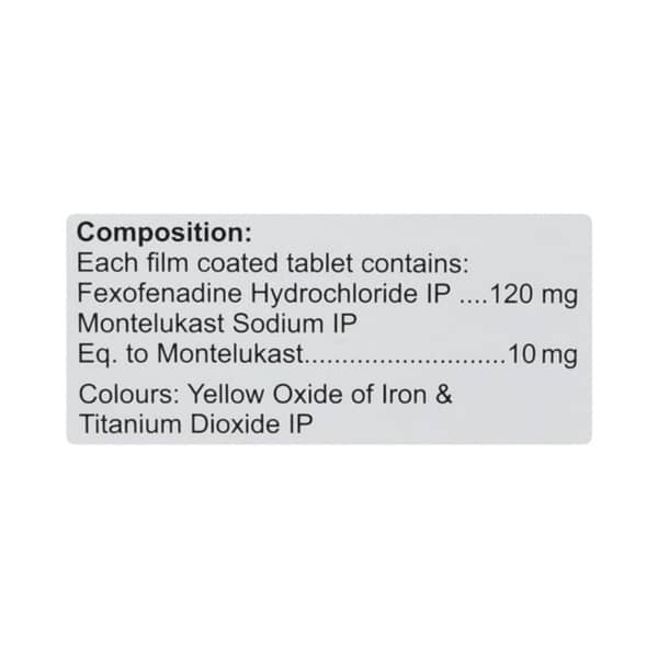 Spiromont F Strip Of 15 Tablets