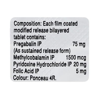 Pregastar Plus Sr 75mg Strip Of 15 Tablets