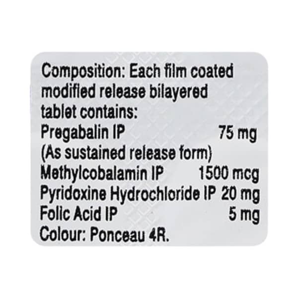Pregastar Plus Sr 75mg Strip Of 15 Tablets
