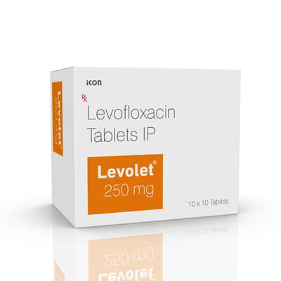 Levolet 250mg Strip Of 10 Tablets