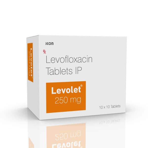 Levolet 250Mg Strip Of 10 Tablets