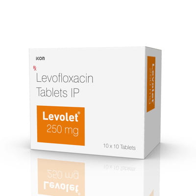 Levolet 250mg Strip Of 10 Tablets