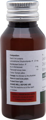 Lm True Orange Flavour Bottle Of 60ml Suspension