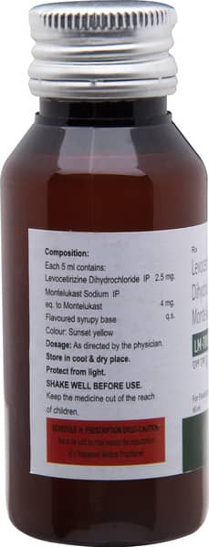 Lm True Orange Flavour Bottle Of 60ml Suspension