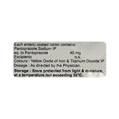 Pantonax 40mg Strip Of 10 Tablets