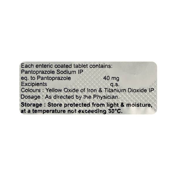 Pantonax 40mg Strip Of 10 Tablets