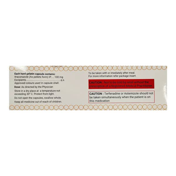 Zotinea 100Mg Strip Of 10 Capsules