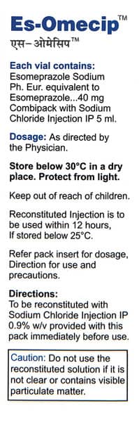 Es Omecip Dry Vial Of 1 Powder For Injection