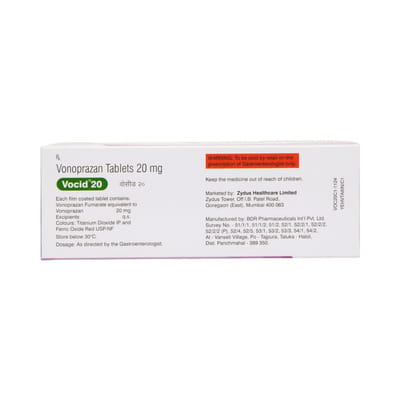 Vocid 20mg Strip Of 10 Tablets