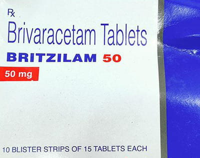 Britzilam 50mg Strip Of 15 Tablets