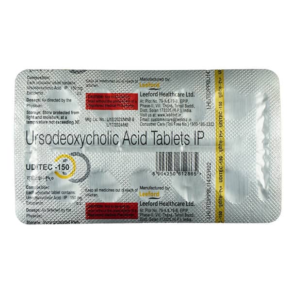 Uditec 150 Strip Of 10 Tablets