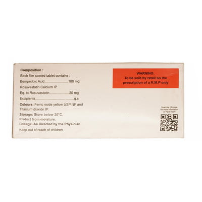 Roslaren B 20mg Strip Of 10 Tablets