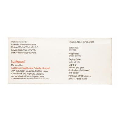 Roslaren B 20mg Strip Of 10 Tablets