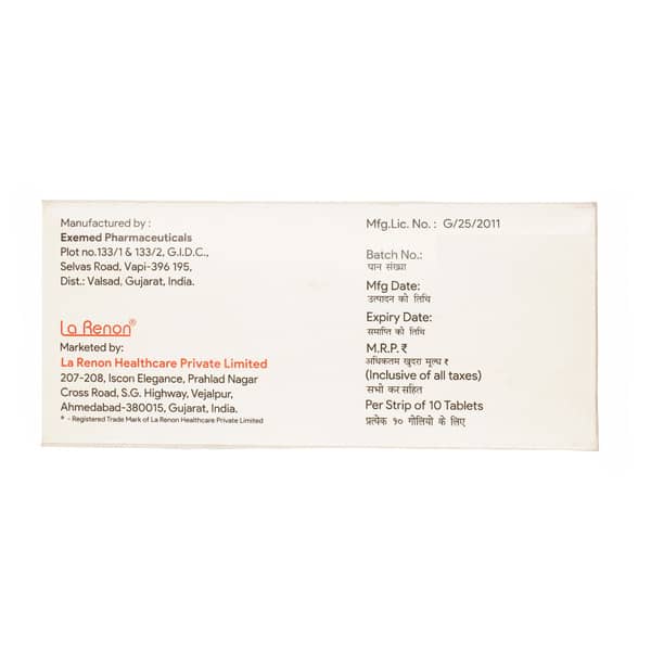 Roslaren B 20Mg Strip Of 10 Tablets