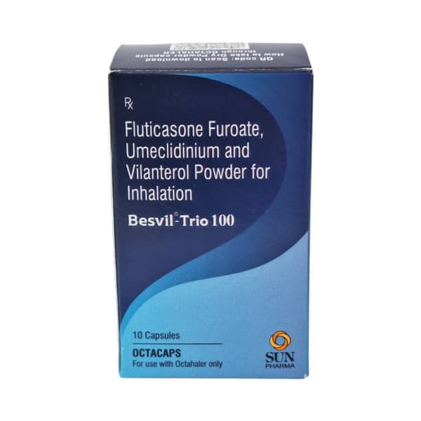 Besvil Trio 100mcg Box Of 10 Octacaps