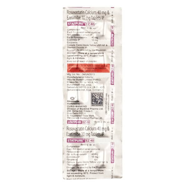 Statpure Ez 40mg Strip Of 10 Tablets