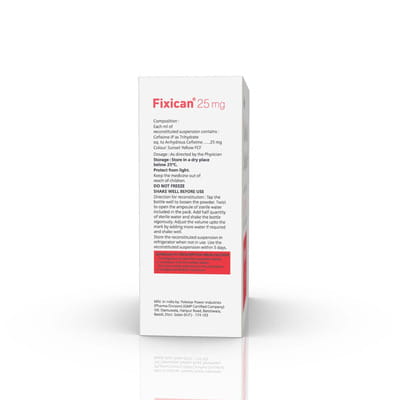 Fixican 25mg Bottle Of 10ml Oral Drops