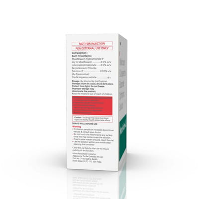 Moxivion L Bottle Of 5ml Ophthalmic Solution