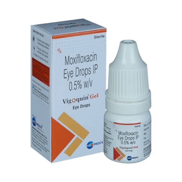 Vigoquin Bottle Of 5ml Gel Eye Drops