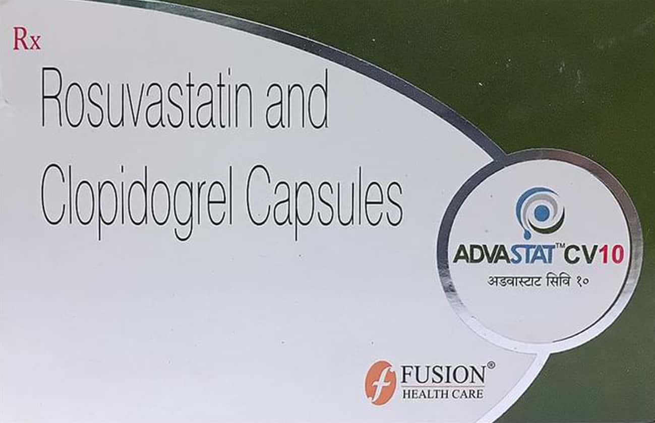 Advastat Cv 10mg Strip Of 10 Capsules: Uses, Side Effects, Price ...