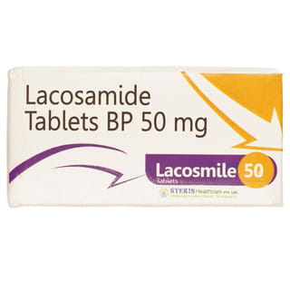 Lacosmile 50Mg Strip Of 10 Tablets