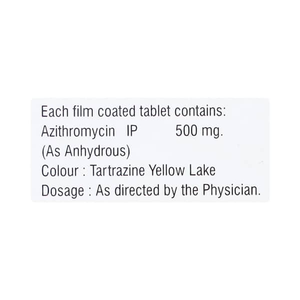 Azeral 500 Strip Of 3 Tablets