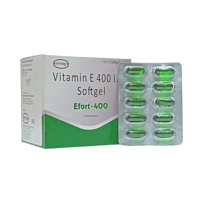 Efort 400mg Strip Of 10 Capsules