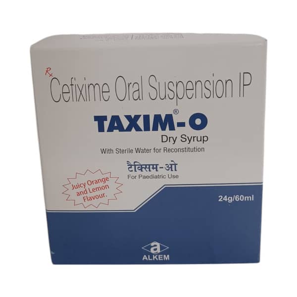 Taxim O Juicy Orange And Lemon Flavour Bottle Of 60ml Dry Syrup