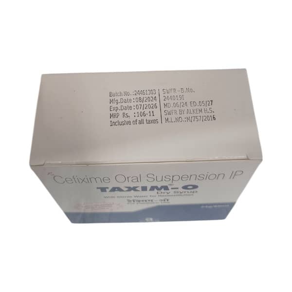 Taxim O Juicy Orange And Lemon Flavour Bottle Of 60ml Dry Syrup