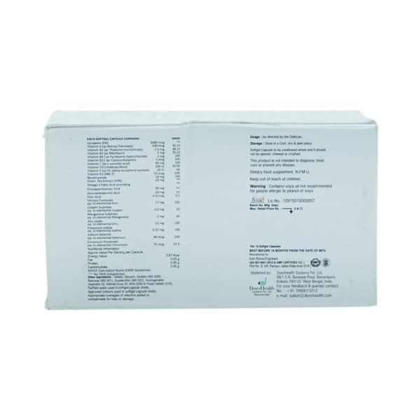 Vital I Strip Of 10 Softgel Capsules