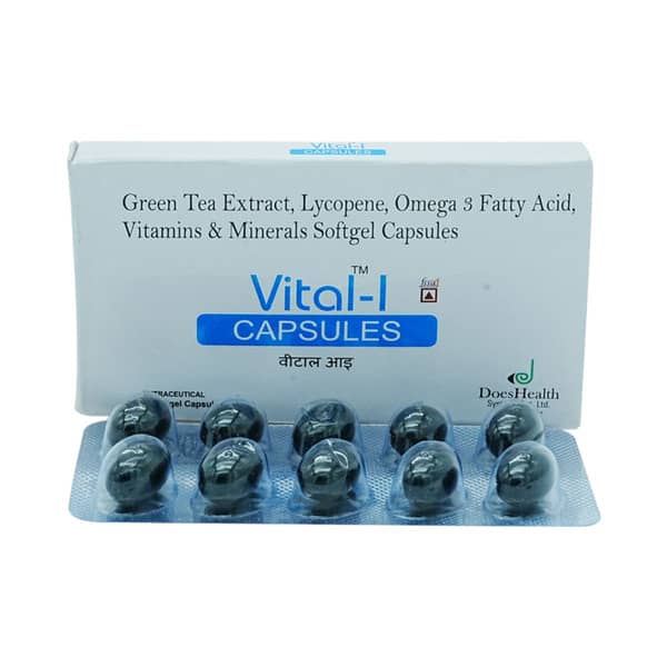 Vital I Strip Of 10 Softgel Capsules