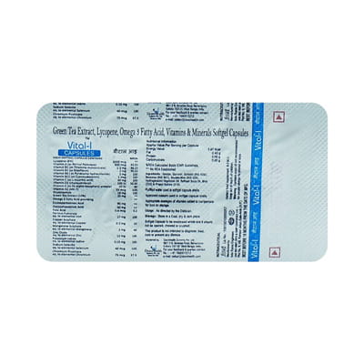 Vital I Strip Of 10 Softgel Capsules