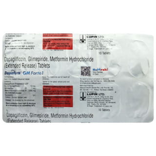 Dapaturn Gm Forte 1Mg Strip Of 10 Tablets