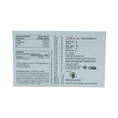 Tocorose Strip Of 10 Softgel Capsules