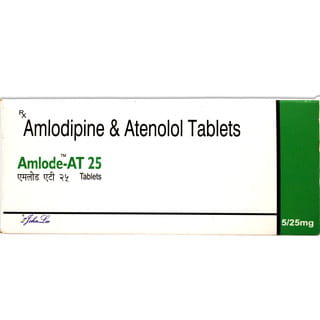 Amlode At 25Mg Strip Of 10 Tablets