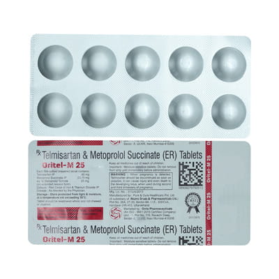 Oritel 40mg Strip Of 10 Tablets
