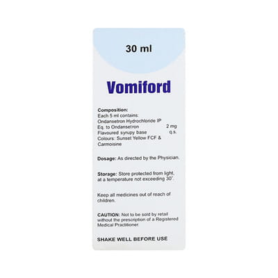 Vomiford Bottle Of 30ml Drops