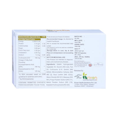 Qtencare Plus Strip Of 10 Capsules