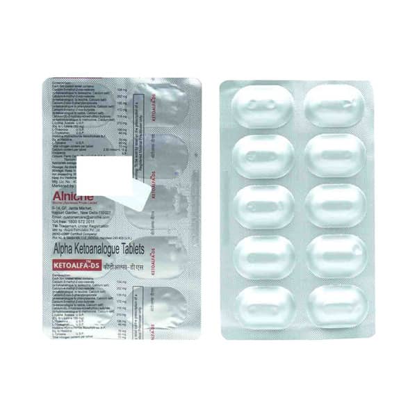 Ketoalfa Ds Strip Of 10 Tablets
