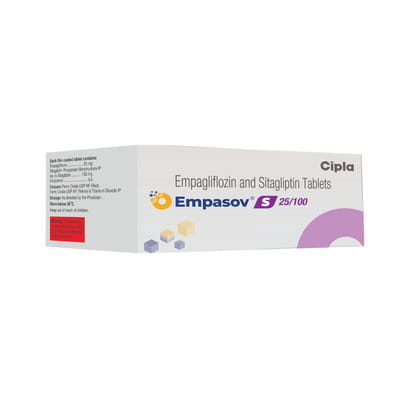 Empasov S 25/100mg Strip Of 10 Tablets