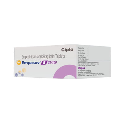 Empasov S 25/100mg Strip Of 10 Tablets