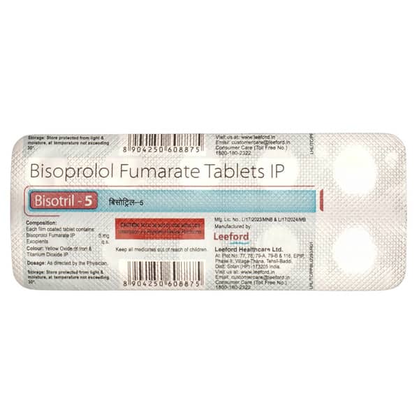 Bisotril 5mg Strip Of 10 Tablets