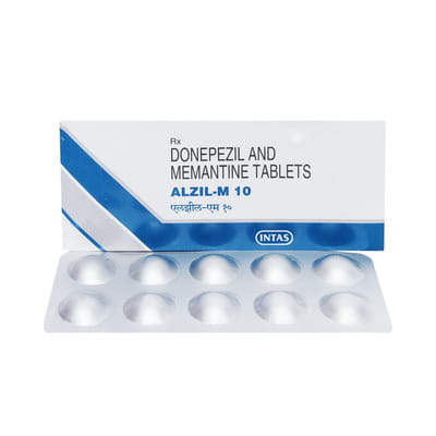 Alzil M 10/10mg Strip Of 10 Tablets