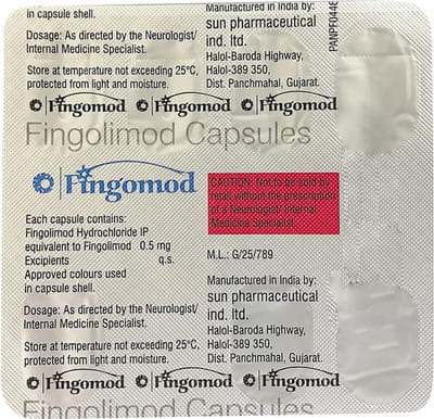 Fingomod Strip Of 7 Capsules