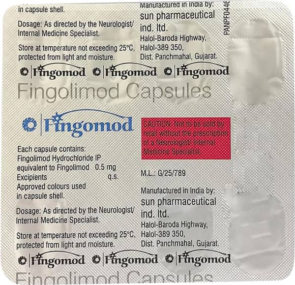 Fingomod Strip Of 7 Capsules