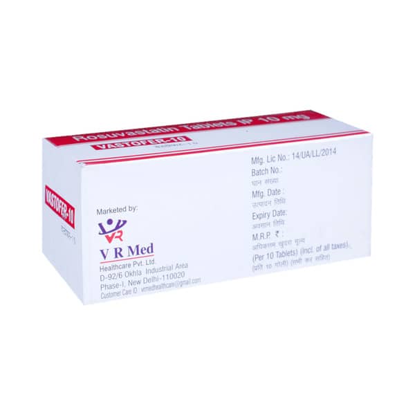 Vastofer 10Mg Strip Of 10 Tablets
