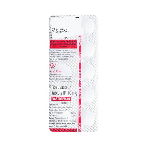 Vastofer 10Mg Strip Of 10 Tablets